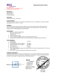 PR TECH DOCS FL46820 R0 AE WKH - NI - 1450-1450S CO - STAMPED EVAL REPORT