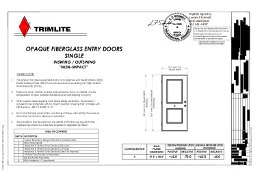 PR Instl Docs FL46831 R1 II (c) Inst 46831.1