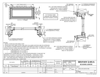 PR Instl Docs FL46835 R0 II 8117 Double Hung Transom 45-40357