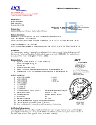 PR TECH DOCS FL46839 R0 AE WKH-1150[FX-CO]-IMPACT-STAMPED EVAL REPORT