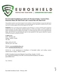 PR INSTL DOCS FL46844 R0 II 2024 SEP - VERMONT SLATE BEAUMONT SHAKE INSTALLATION GUIDE