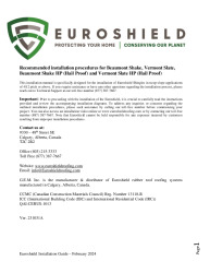 PR INSTL DOCS FL46844 R0 II VERMONT SLATE BEAUMONT SHAKE PANEL LOC INSTALLATION GUIDE OCT 2023