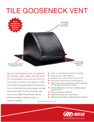 PR INSTL DOCS FL46865 R0 II TILE GOOSENECK VENT