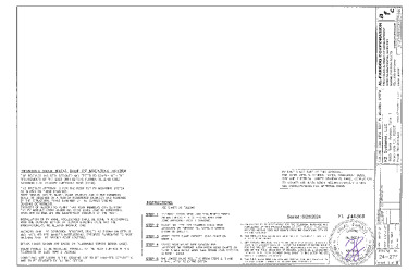 PR INSTL DOCS FL46869 R0 II SS - STANDING SEAM METAL ROOF PV MOUNTING SYSTEM - DWG 24-27F 2023