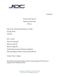 PR TECH DOCS FL46891 R0 AE SF300 DOOR FRM