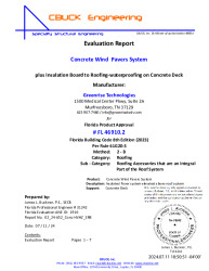 PR Instl Docs FL46910 R0 II 02 24-652 Conc HVHZ -ER8 ds
