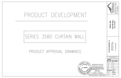 PR Instl Docs FL46948 R0 II 24-0197.13P 3580 CURTAIN WALL