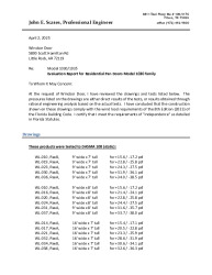 PR TECH DOCS FL46984 R3 AE EVALREPT 1030PAN S