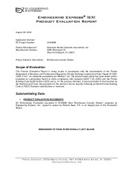 PR TECH DOCS FL47011 R0 AE  EVAL