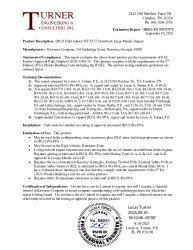PR TECH DOCS FL47012 R6 AE EVALREPORT-IR521-FG-FPA-A