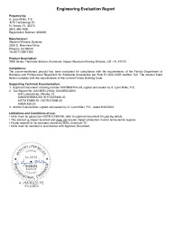 PR TECH DOCS FL47013 R0 AE ENG EVAL