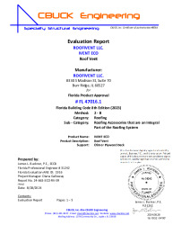 PR TECH DOCS FL47016 R0 AE 1 24-663 ECO VENT EVALREPORT