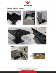 PR INSTL DOCS FL47054 R0 II WAUSAU TILE LOK-DOWN TERRA GRID SYSTEM