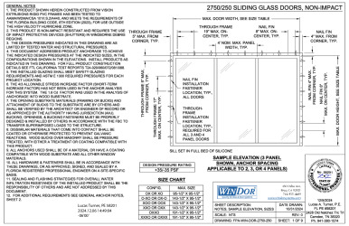 PR INSTL DOCS FL47141 R0 II FPA-WIN-DOR-2750-250