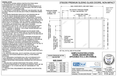 PR INSTL DOCS FL47141 R1 II FPA-WIN-DOR-3750-250-A