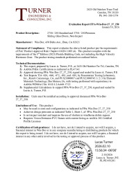 PR TECH DOCS FL47141 R2 AE EVALREPORTWIN-DOR-27 37 250