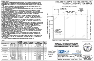 PR INSTL DOCS FL47141 R2 II FPA-WIN-DOR-27 37 250
