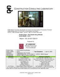 PR Instl Docs FL47143 R0 II NT Windows Series G210 PVC Double hung Impact CCL-23-051-5323.01