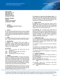 PR TECH DOCS FL47168 R1 AE 8-IN ENVIROCAST WALL PANEL SYSTEM ER