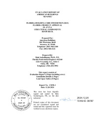 PR TECH DOCS FL47171 R0 AE EVALUATIONREPORTC2858 1