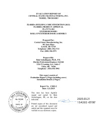 PR TECH DOCS FL47173 R2 AE EVALUATIONREPORTC2882 2
