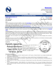 PR INSTL DOCS FL47184 R0 II 2024 12 16 FINAL PEER-TAM-003.D HVHZ FL47184