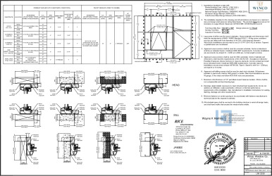 PR INSTL DOCS FL47237 R0 II WKH - 3250 COMBO AWNING - D-MISSILE - INSTALL - SNAP TRIM STAMPED DRAWINGS 06-03-25