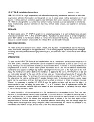 PR INSTL DOCS FL47271 R0 II HR HTSA-B INSTALL-INSTRUCTIONS-ENG