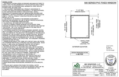 PR INSTL DOCS FL47295 R0 II FPA-500-PW