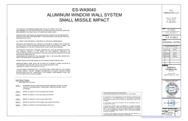 PR Instl Docs FL47332 R5 II FL47332.2 ES-WA9040 - SMI DWG SS04162026