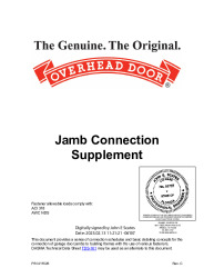 PR INSTL DOCS FL47333 R0 II OHD-JAMBSUPPLEMENT-REVC SFL