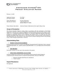 PR TECH DOCS FL47334 R0 AE EVAL