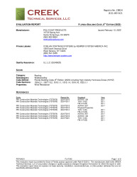 PR INSTL DOCS FL47340 R0 II PCP24001 2023FBC EVAL REPORT WATERPROOFING FINAL