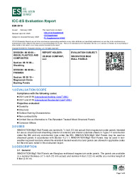 PR TECH DOCS FL47355 R0 AE ESR-5418