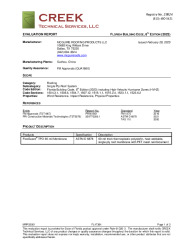 PR Instl Docs FL47364 R0 II MRP25001 2023 FBC Eval TPO final