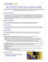 PR Instl Docs FL47380 R0 II 250306 SlottedZ Install