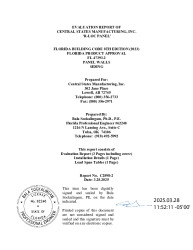 PR TECH DOCS FL47393 R1 AE EVALUATIONREPORTC2898 2