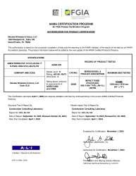PR CERTIFICATE FL47396 R0 C CAC ELEVATE WINDOWS - IMPACT FIXED  IMPACT   NOV. 2024