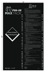 PR INSTL DOCS FL47413 R0 II EDITED LABLE MAX TACK PSU-50 28TH MARCH