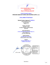 PR Instl Docs FL47473 R0 II 26 Ga. B and B 10 Wall Panel