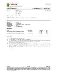 PR Instl Docs FL47482 R0 II MTL25001 2023 FBC Eval Metal Panels final