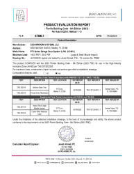 PR TECH DOCS FL47490 R1 AE ECO 870 GARAGE DOOR-LMI-PA EVR