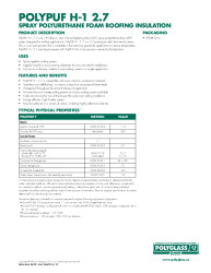 PR INSTL DOCS FL47498 R0 II POLYPUF-H-1-27-PDS