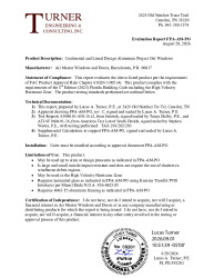 PR TECH DOCS FL47508 R2 AE EVALREPORT-FPA-AM-PO