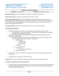 PR TECH DOCS FL47550 R0 AE PER-ACE-1132 REV0 2025-204 TNT 76MD ESWINDOWS SS