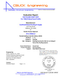 PR TECH DOCS FL47565 R0 AE 02-25-730.2 SL ROOF VENT-PBR-ER DS