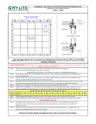 PR INSTL DOCS FL47585 R0 II V1500 NEW CONSTRUCTION INSTALLATION FL