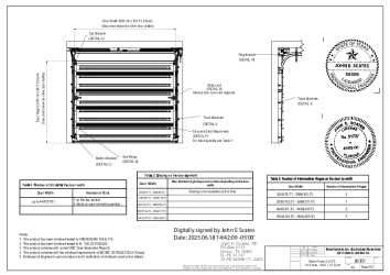 PR Instl Docs FL47591 R0 II B6300 MakroTherm s - Florida Building