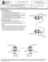 PR Instl Docs FL47678 R0 II Clad Sierra Pacific Direct Set 84x86 -Through Frame- CCL429-H-567 08-11 S4464.01-901-47-RO