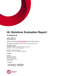 PR TECH DOCS FL47688 R1 AE TESLA TILE UL ER346702-06